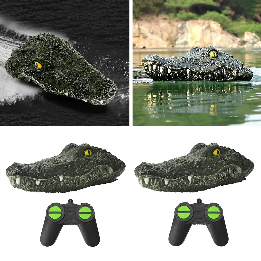 Electric Rc Boat Simulation Crocodile Head Remote Control Racing Boat