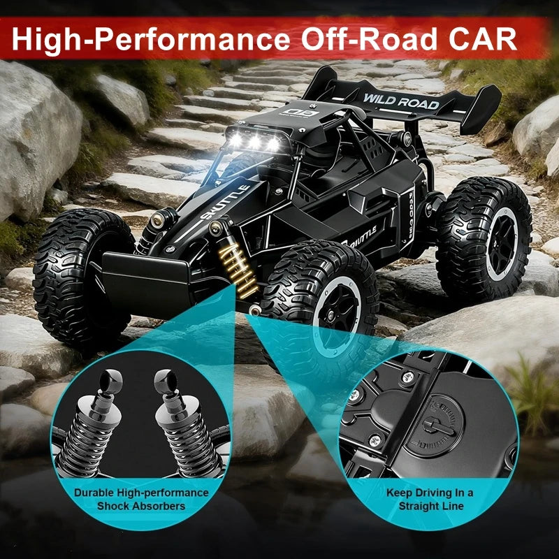 1:16 RC Car Remote Control Cars 2WD Radio Buggy Truck Drift Racing Climbing off Road Vehicle Outdoor Toy for Boy Kid Children
