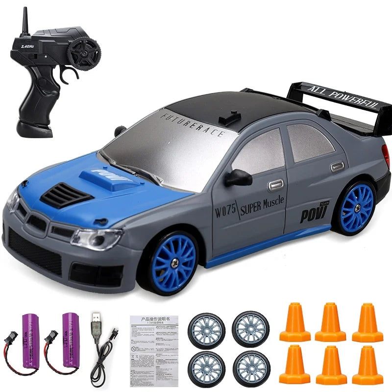 Remote Control 2.4G High Speed Drift Rc Car 4WD AE86 Model GTR Vehicle Car RC Toy Racing Cars Toy for Children Birthday Gift