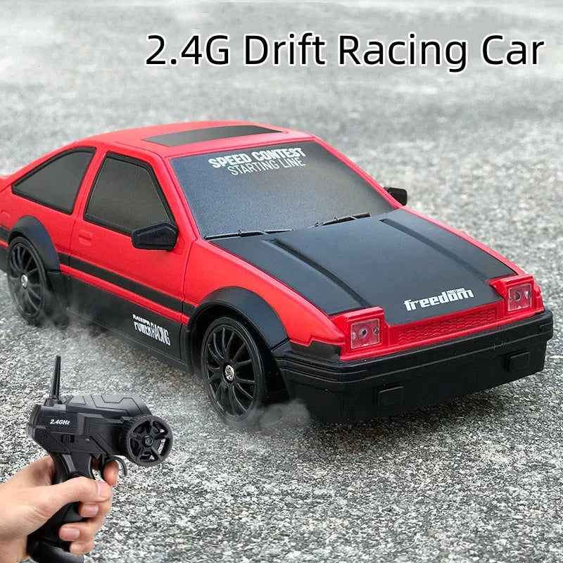 Remote Control 2.4G High Speed Drift Rc Car 4WD AE86 Model GTR Vehicle Car RC Toy Racing Cars Toy for Children Birthday Gift