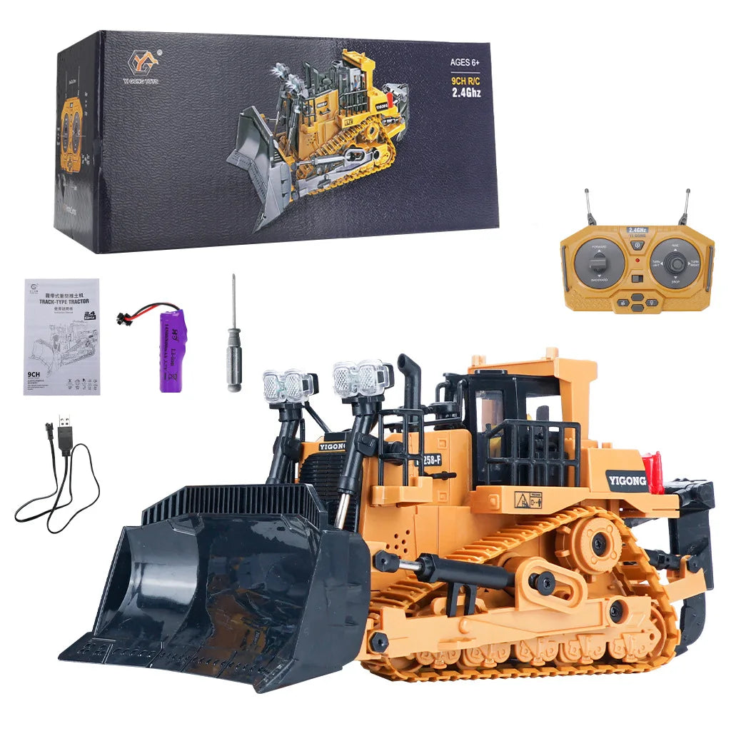 RC Car Children Toys Remote Control Car Toys for Boys Radio Control Excavator Dump Truck Bulldozer Electric Car Kids Toys Gift