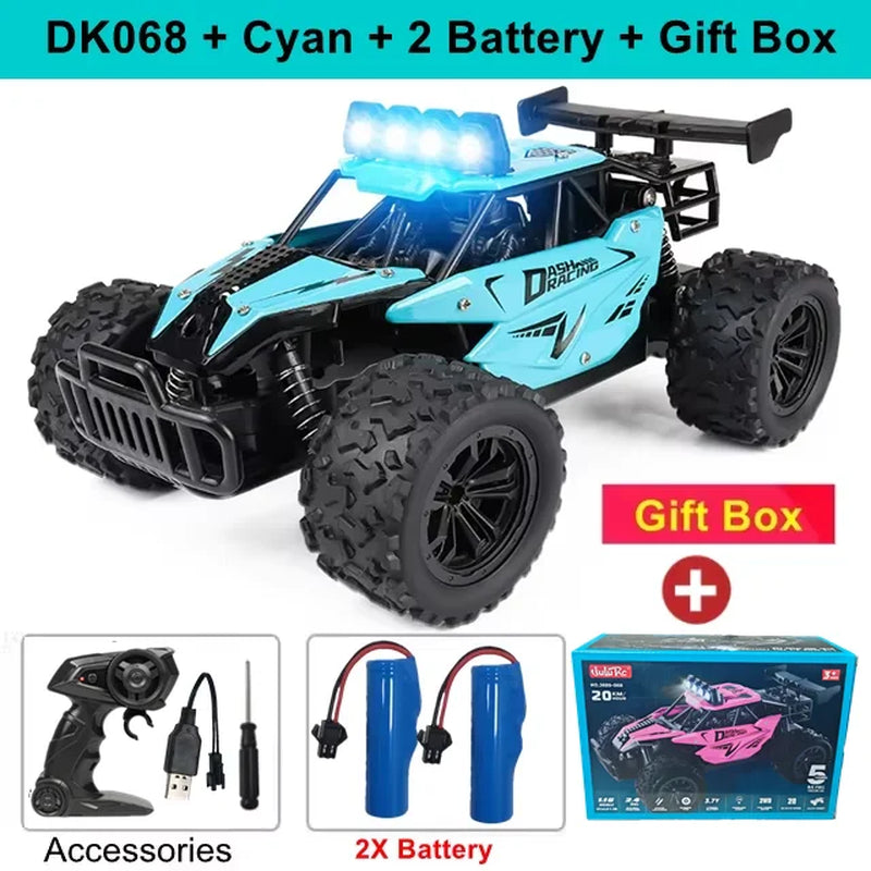 1:16 RC Car Remote Control Cars 2WD Radio Buggy Truck Drift Racing Climbing off Road Vehicle Outdoor Toy for Boy Kid Children