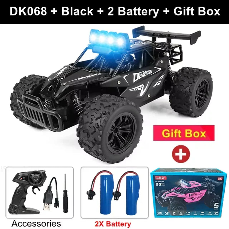 1:16 RC Car Remote Control Cars 2WD Radio Buggy Truck Drift Racing Climbing off Road Vehicle Outdoor Toy for Boy Kid Children