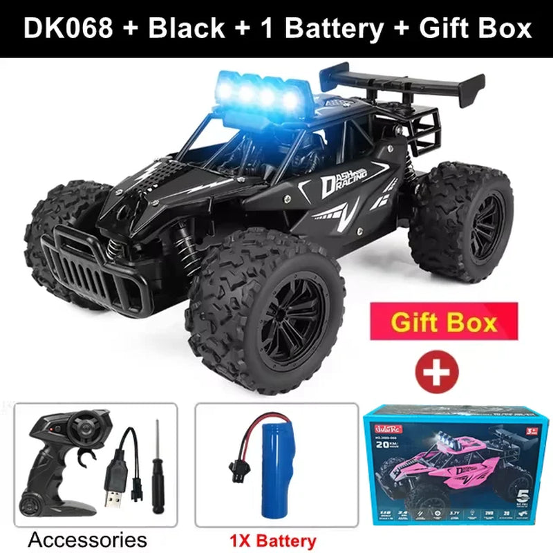 1:16 RC Car Remote Control Cars 2WD Radio Buggy Truck Drift Racing Climbing off Road Vehicle Outdoor Toy for Boy Kid Children