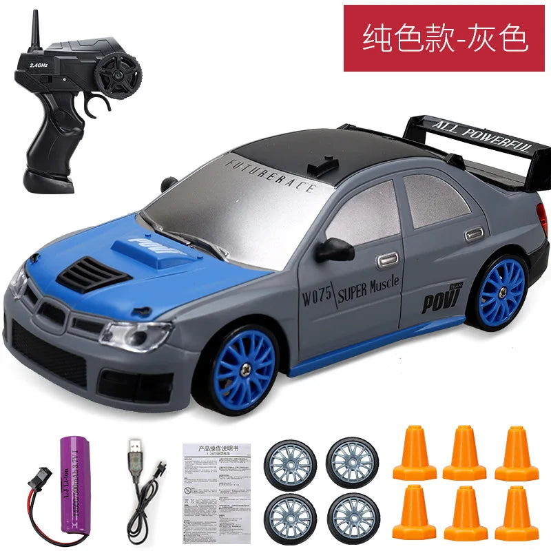 Remote Control 2.4G High Speed Drift Rc Car 4WD AE86 Model GTR Vehicle Car RC Toy Racing Cars Toy for Children Birthday Gift