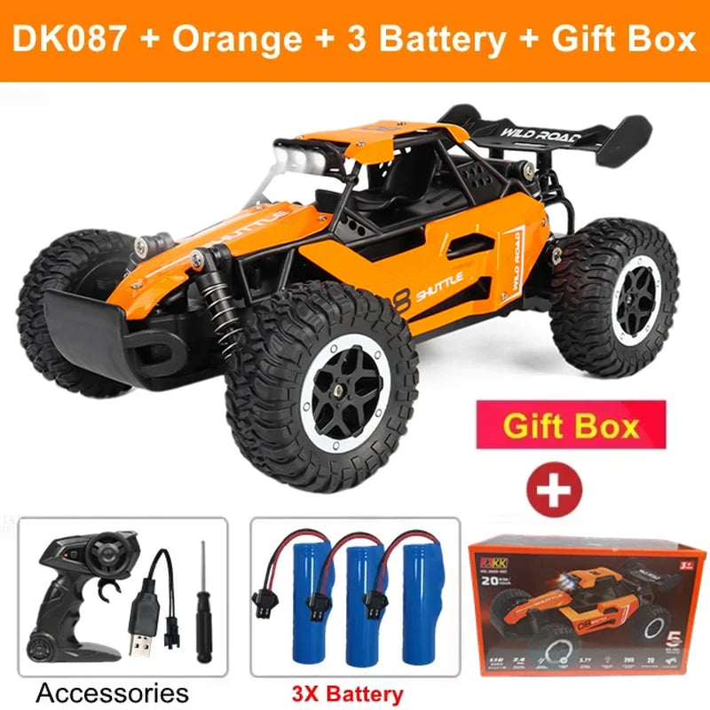 1:16 RC Car Remote Control Cars 2WD Radio Buggy Truck Drift Racing Climbing off Road Vehicle Outdoor Toy for Boy Kid Children